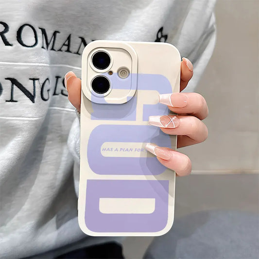 "GOD Has a Plan For You" iPhone Case