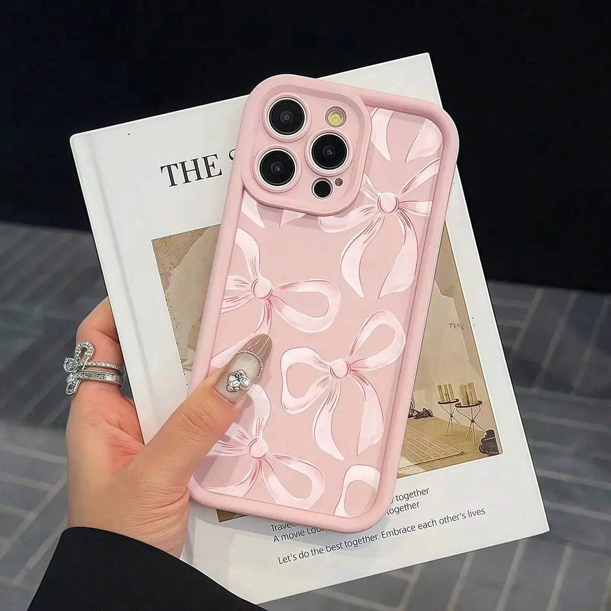 Pink Sugar Bow iPhone Case